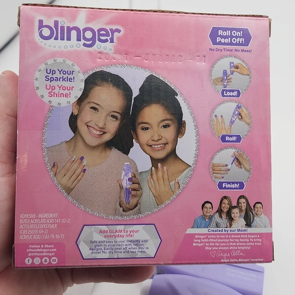 Blinger Nail Wand & Refill Pack 7 Piece Set